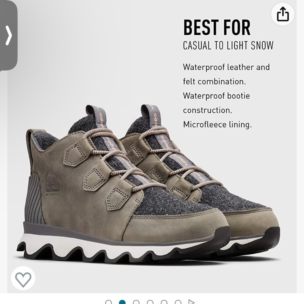 Sorel Waterproof Kinetic Sneaker